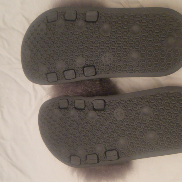 Furry Slippers - Picture 2 of 2